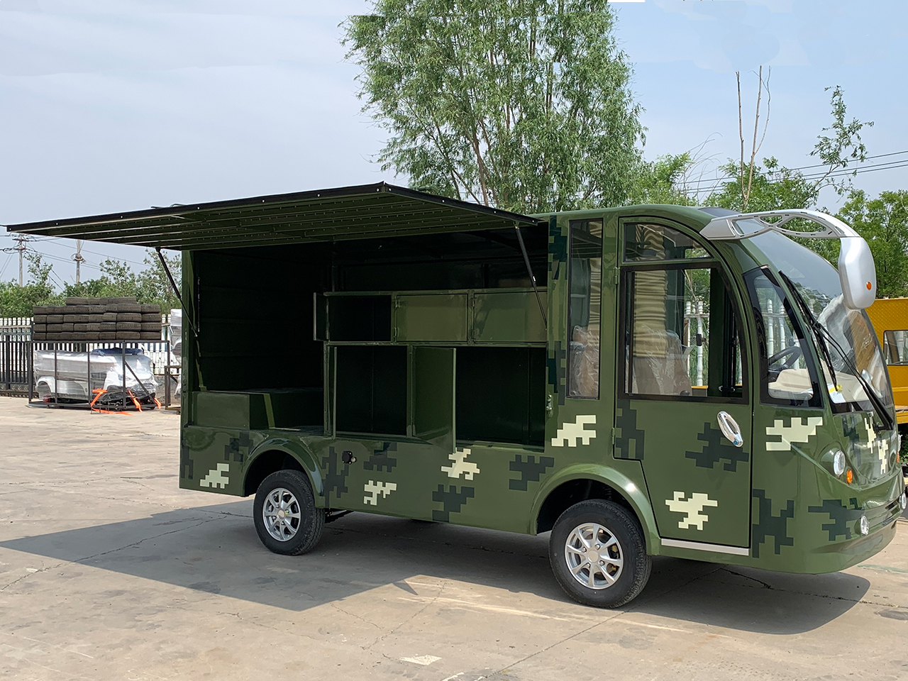 電動(dòng)觀光車改裝車視頻展示